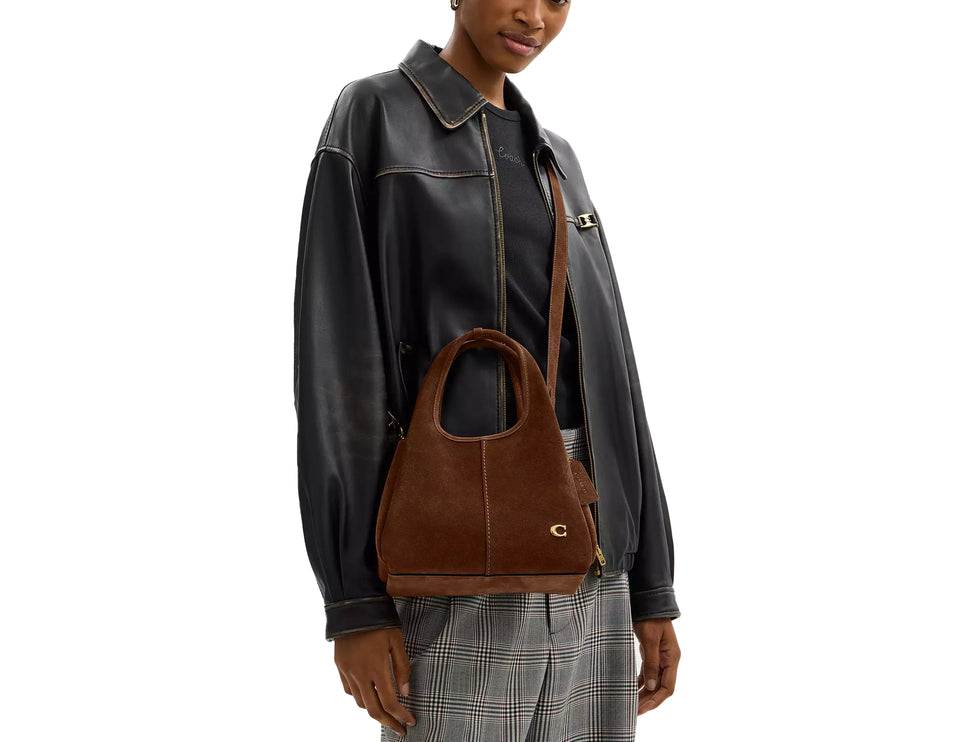Coach Women's Lana Shoulder Bag 23 Brass/Warm Brown
