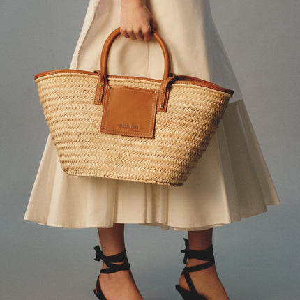 Jacquemus Women's The Soli Basket Light Brown