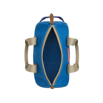 Coach Unisex Expedition Duffle Bag Silver/Blue Multi