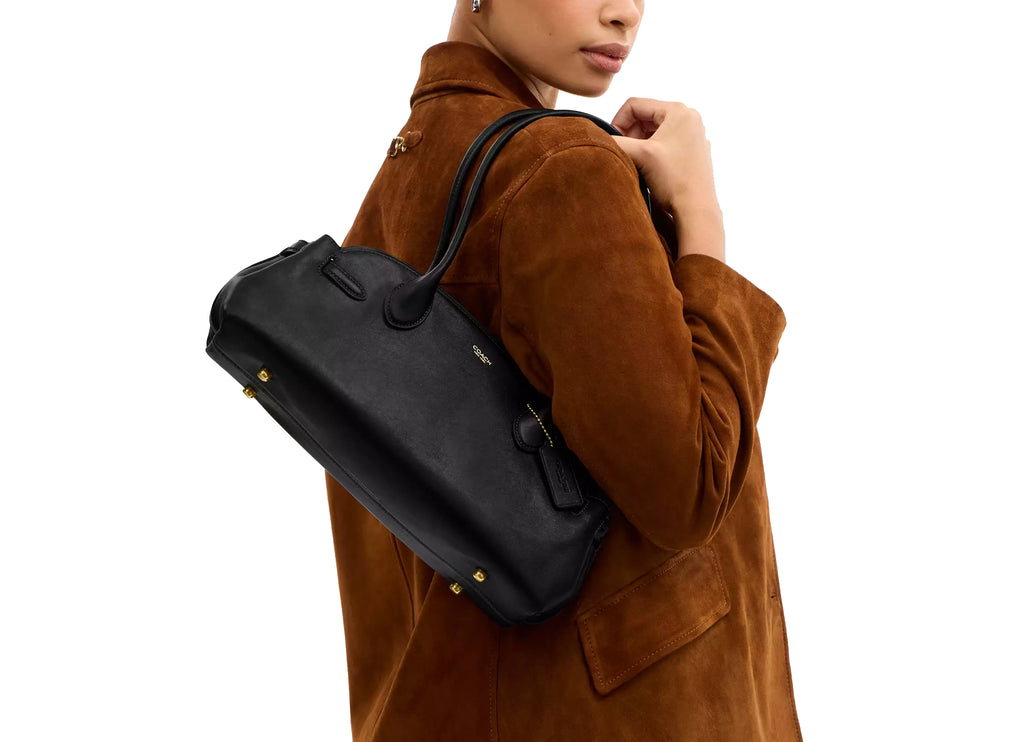 Coach Women's Empire Carryall Bag 34 Brass/Black