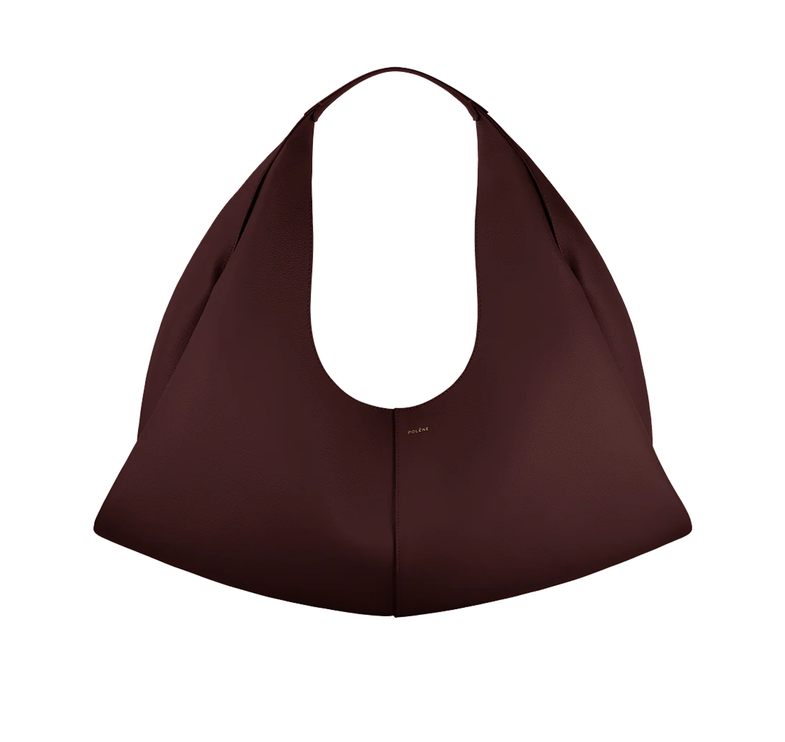 Polène Women's Shuldo Edition Textured Black Cherry