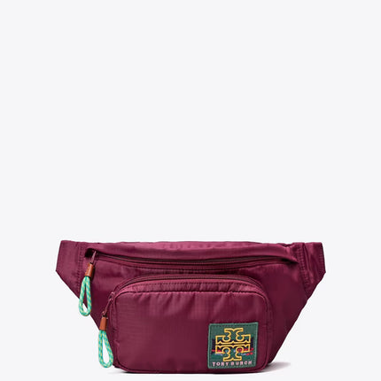 Tory Burch Women's Ripstop Belt Bag Winetasting