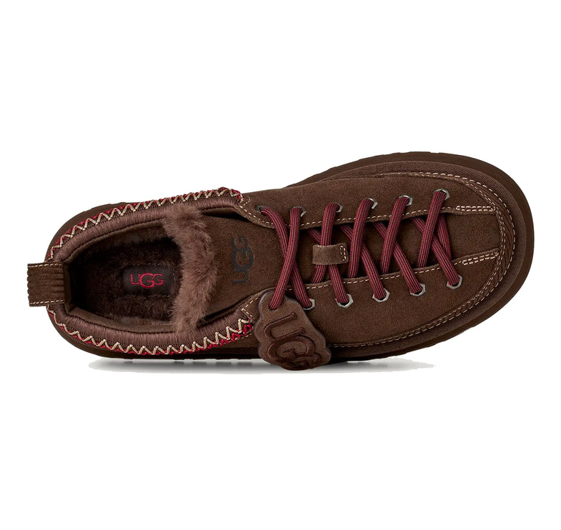 UGG Women's Heritage Lace-Up Slipper Burnt Cedar