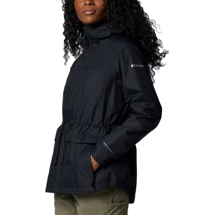 Columbia Women's Sweet Creek II Lined Rain Jacket Black