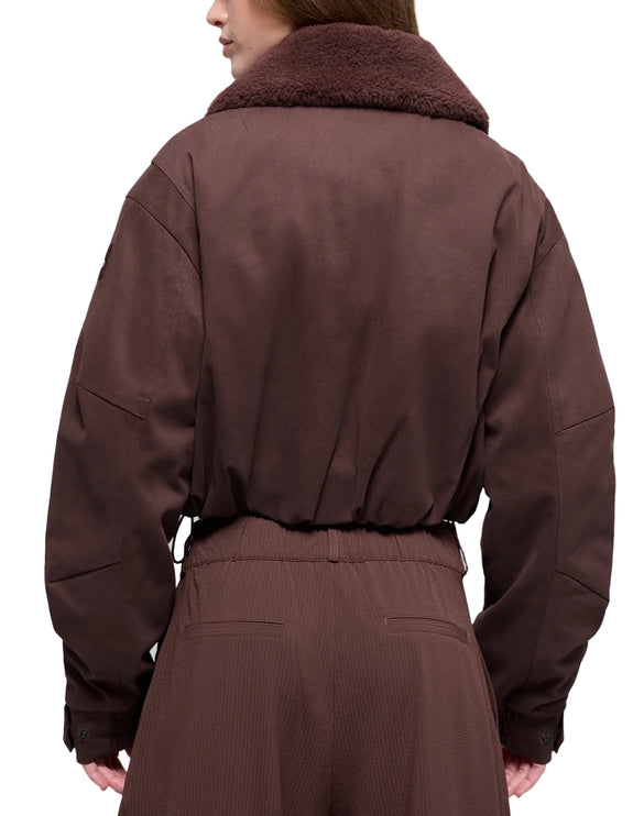 alo Women's Navigator Jacket Brownstone