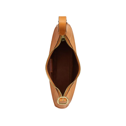 Coach Women's Ella Shoulder Bag Gold/Brown