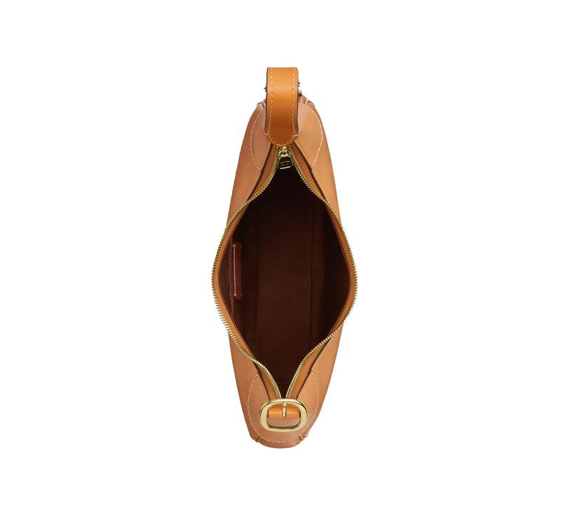Coach Women's Ella Shoulder Bag Gold/Brown