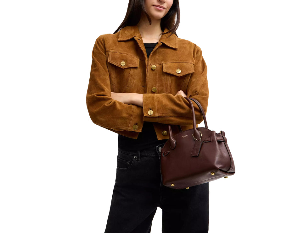 Coach Women's Soft Empire Carryall Bag 21 Brass/Maple