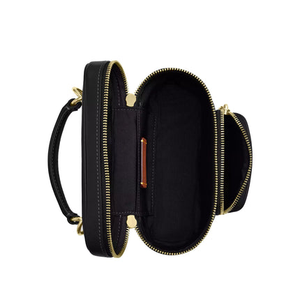 Coach Women's Rainer Crossbody Bag 18 With Pocket Gold/Black