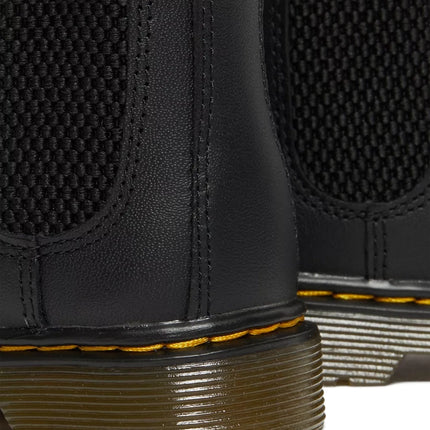 Dr. Martens Unisex Infant/Toddler 2976 Softy T Leather Chelsea Boots Black - Softy T