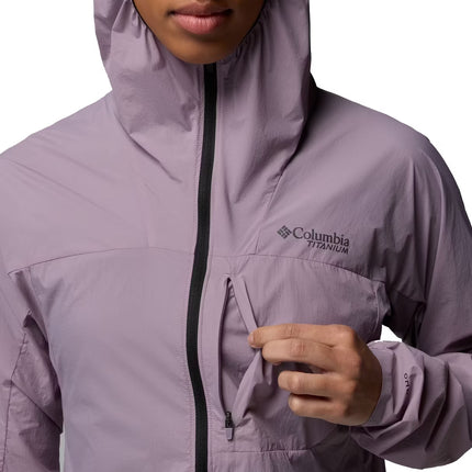 Columbia Women's Khyex Pro Wind Jacket Shale Purple