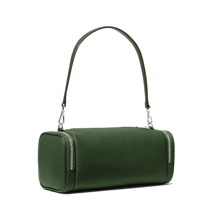Michael Kors Women's Jet Set Travel Small Pebbled Leather Convertible Crossbody Bag Amazon Green