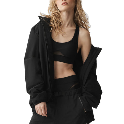 alo Women's Elemental Full-Zip Jacket Black