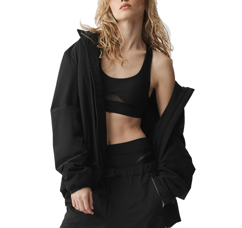 alo Women's Elemental Full-Zip Jacket Black