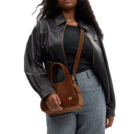 Coach Women's Lana Shoulder Bag 23 Brass/Warm Brown