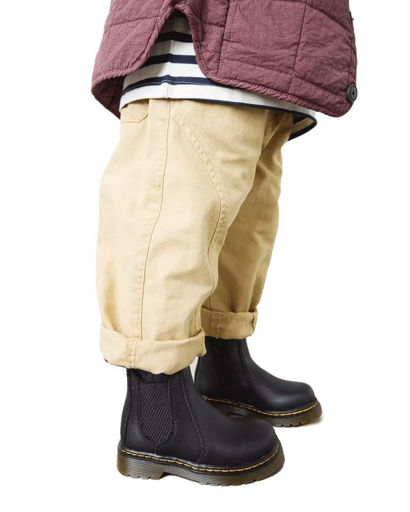 Dr. Martens Unisex Infant/Toddler 2976 Softy T Leather Chelsea Boots Black - Softy T