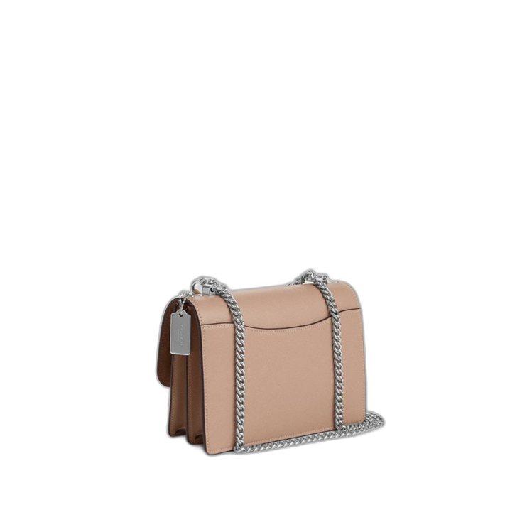 Coach Women's Klare Crossbody Bag In Signature Canvas Silver/Sand/Taupe