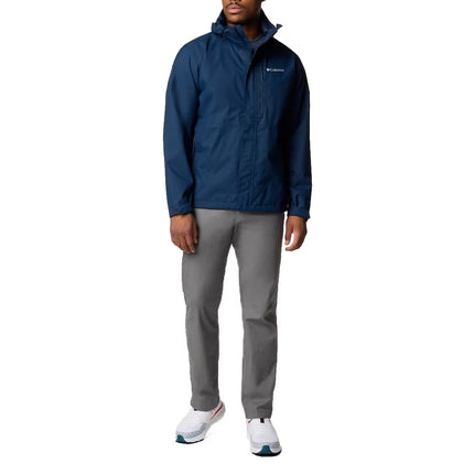 Columbia Men's Hikebound II Rain Jacket Collegiate Navy