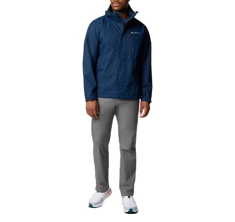 Columbia Men's Hikebound II Rain Jacket Collegiate Navy