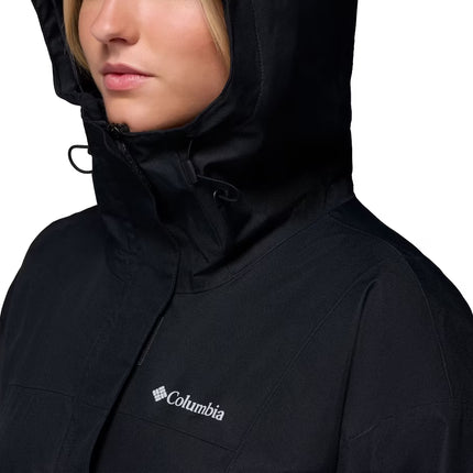Columbia Women's Hikebound II Long Rain Jacket Black