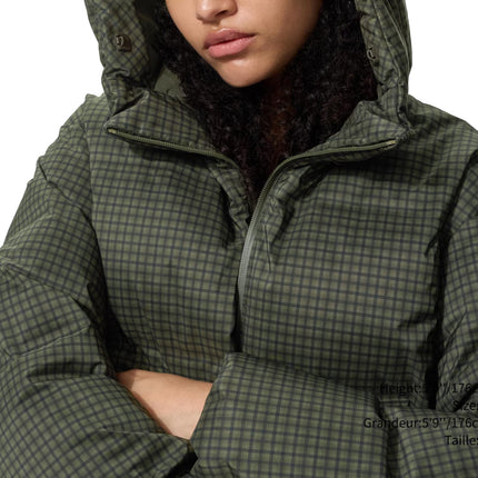 Uniqlo Women's Seamless Down Parka | Check 57 Olive