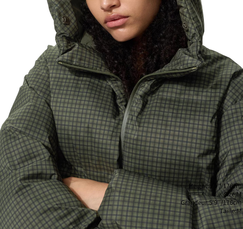 Uniqlo Women's Seamless Down Parka | Check 57 Olive