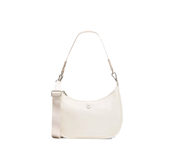 lululemon Unisex City Essentials Small Shoulder Bag Light Ivory