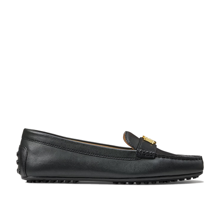 Polo Ralph Lauren Women's Barnsbury Nappa Leather Driver Black