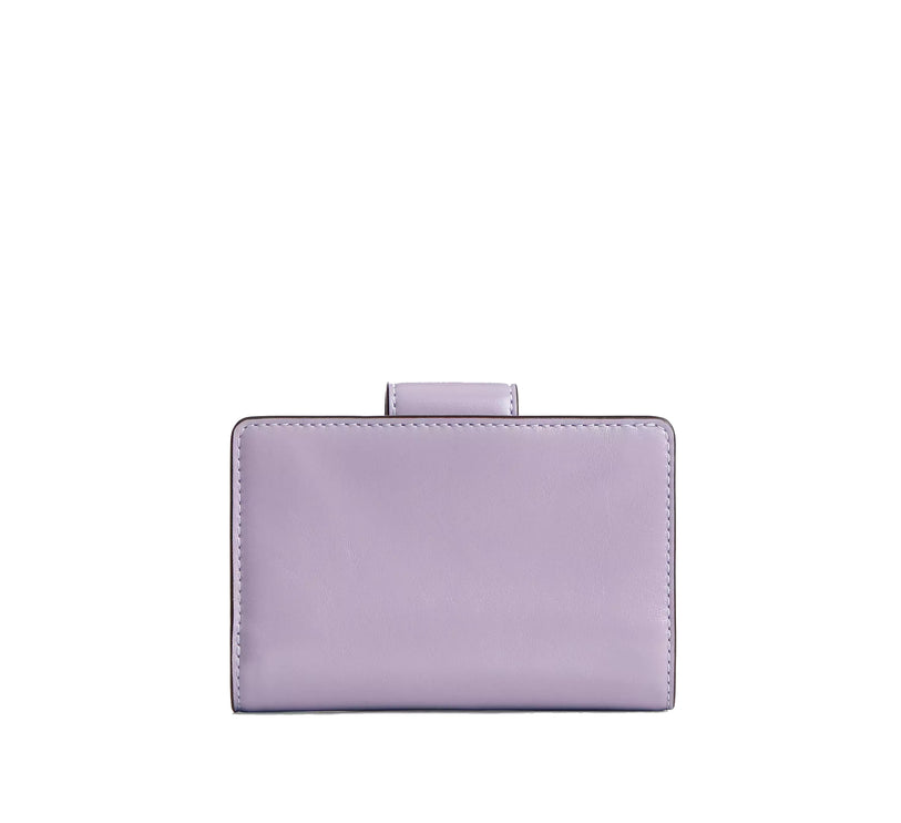 Coach Women's Medium Corner Zip Wallet Gold/Lilac