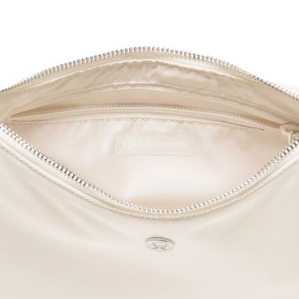 lululemon Unisex City Essentials Small Shoulder Bag Light Ivory