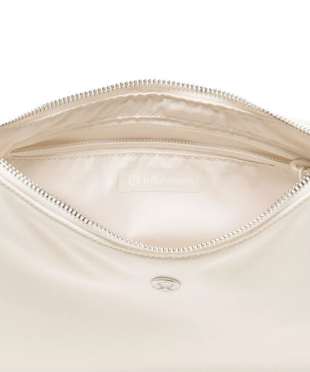 lululemon Unisex City Essentials Small Shoulder Bag Light Ivory