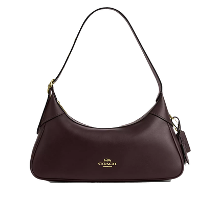 Coach Women's Ella Small Shoulder Bag Gold/Espresso