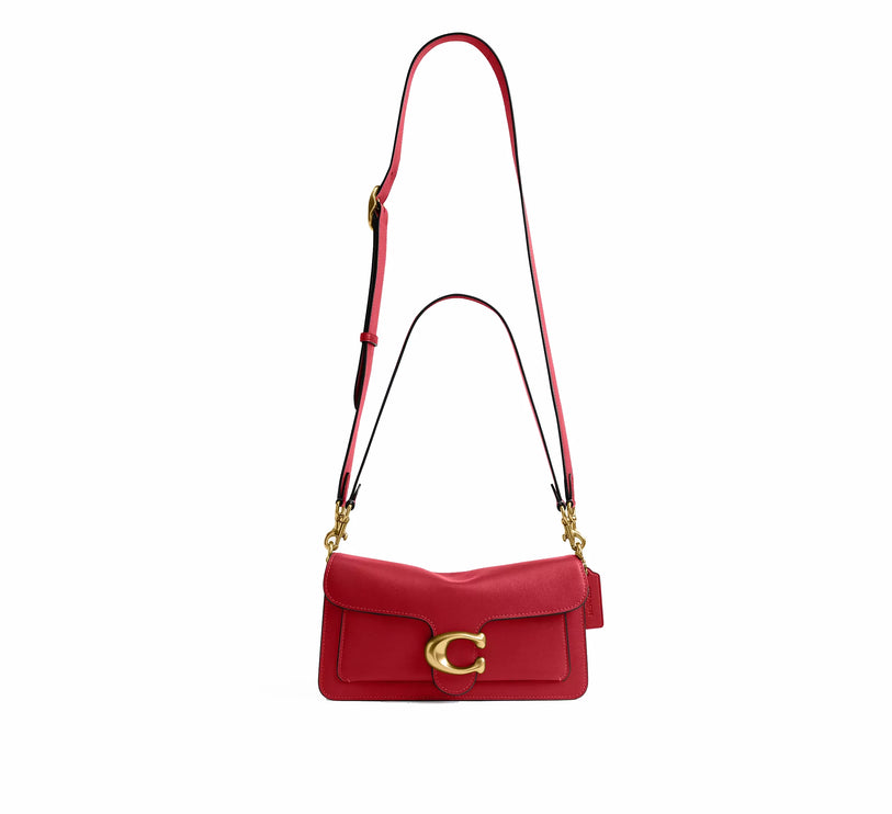 Coach Women's Tabby Shoulder Bag 26 Brass/Poppy
