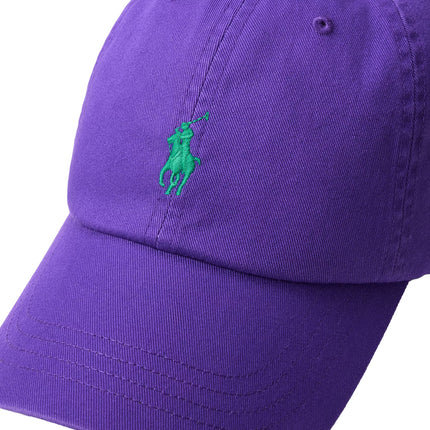 Polo Ralph Lauren Unisex The Iconic Cotton Chino Ball Cap Cabana Purple