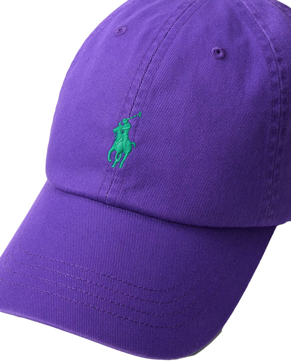 Polo Ralph Lauren Unisex The Iconic Cotton Chino Ball Cap Cabana Purple