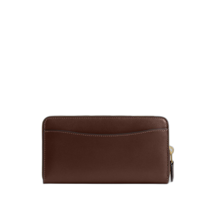 Coach Women's Essential Accordion Zip Wallet Brass/Maple