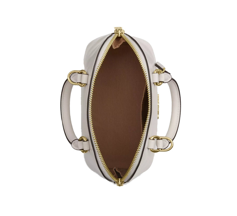 Coach Women's Lara Mini Satchel Bag Gold/Chalk