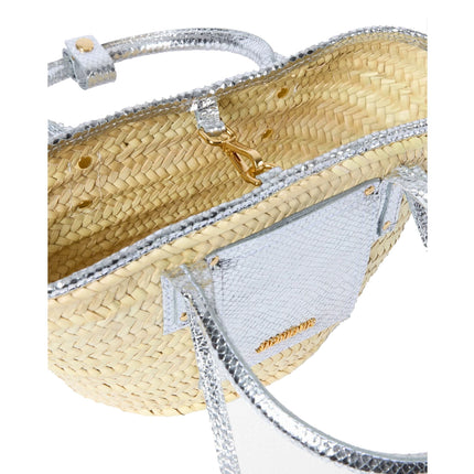 Jacquemus Women's The Small Soli Basket Silver