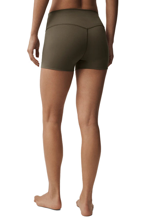 alo Women's 3" ALO Softsculpt High-Waist Precision Short Olive Tree