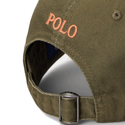 Polo Ralph Lauren Unisex The Iconic Cotton Chino Ball Cap Canopy Olive