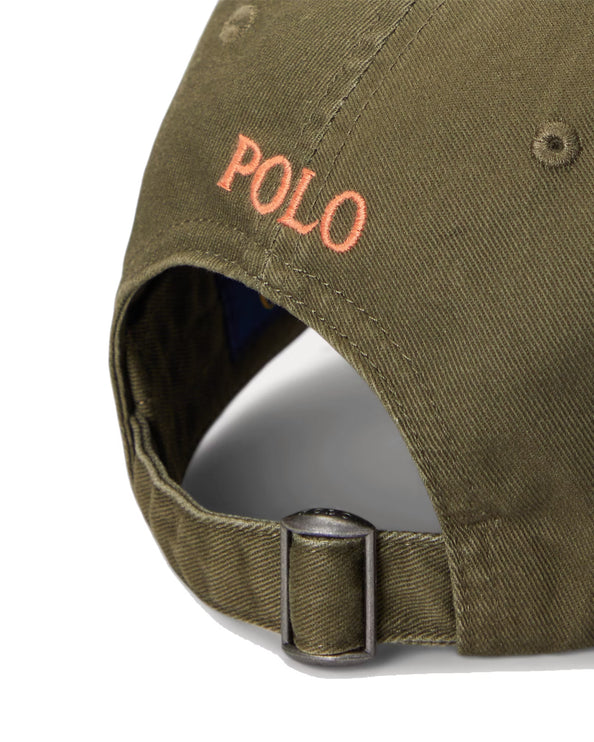 Polo Ralph Lauren Unisex The Iconic Cotton Chino Ball Cap Canopy Olive