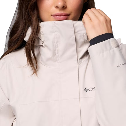 Columbia Women's Hikebound II Long Rain Jacket Dark Stone