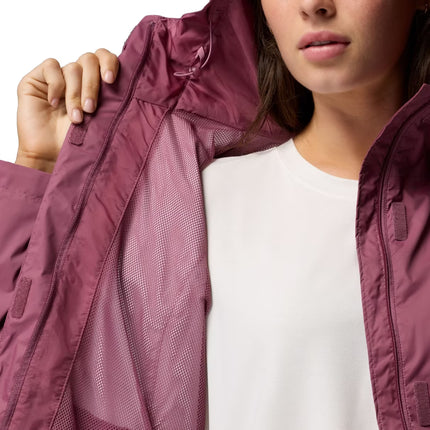 Columbia Women’s Arcadia II Rain Jacket Antique Mauve