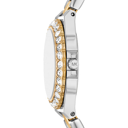 Michael Kors Women's Mini Lennox Pavé Two-Tone Watch Two Tone MKO1319