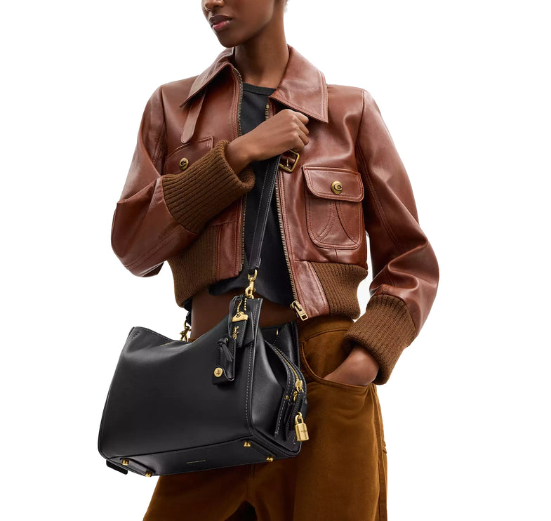Coach Women's Rogue Bag 31 Brass/Black