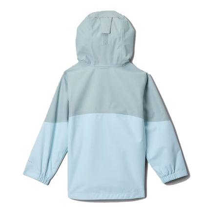 Columbia Girls' Toddler Hikebound II Rain Jacket Crushed Blue/Marine Light