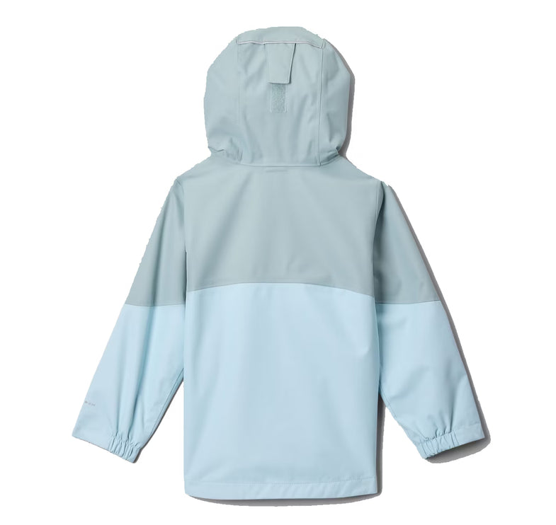 Columbia Girls' Toddler Hikebound II Rain Jacket Crushed Blue/Marine Light