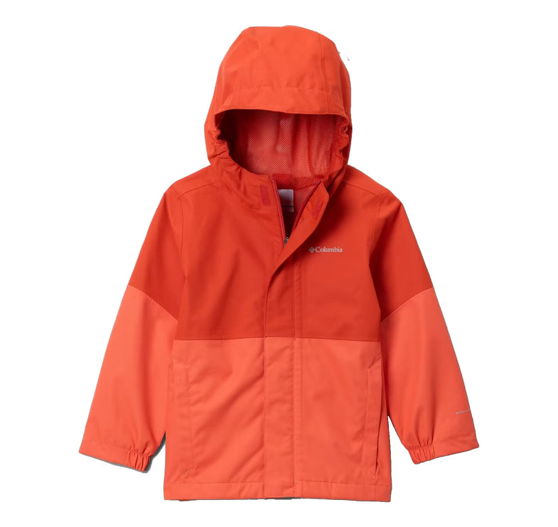 Columbia Boys' Toddler Hikebound II Rain Jacket Super Sonic/Zing