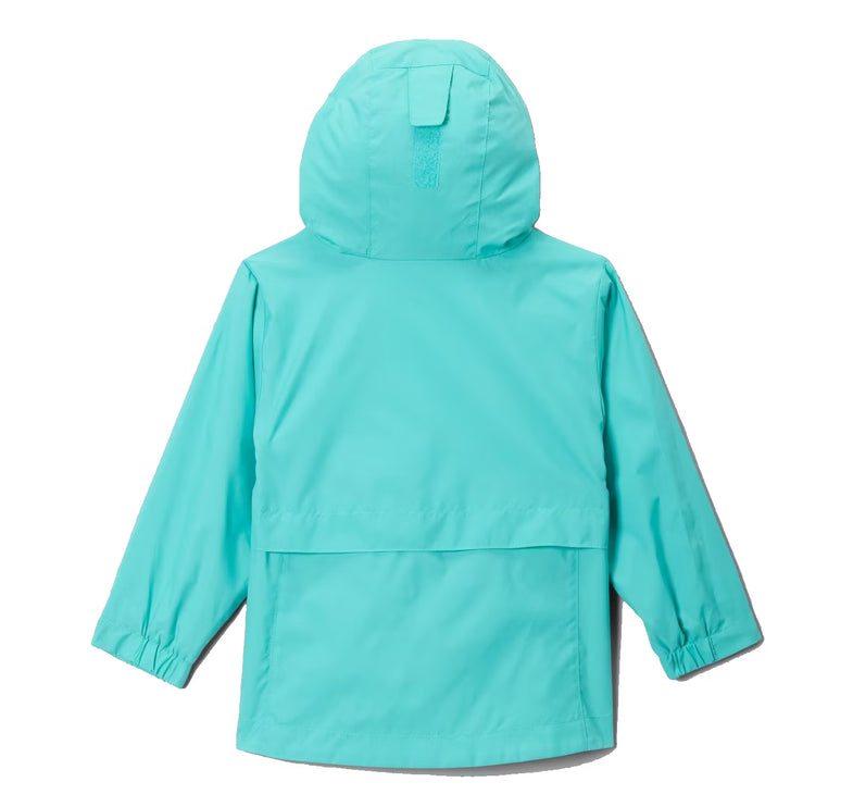 Columbia Girls' Toddler Rain-Zilla II Jacket Dolphin
