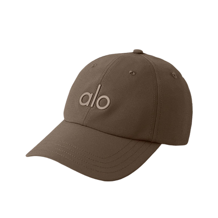 alo Unisex Performance Off-Duty Cap Espresso